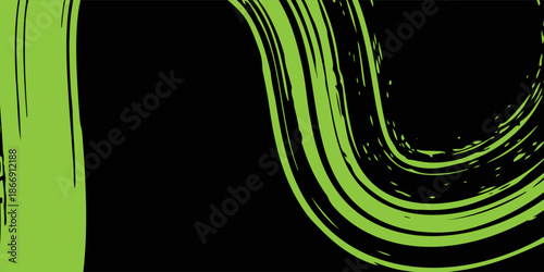 Red brush stroke isolated on white background. Trendy brush stroke for red ink paint, grunge backdrop, dirt banner, watercolor design and dirty texture. Brush stroke vector illustration