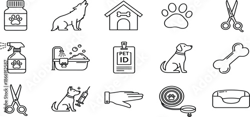 Fake News and Misinformation Icon Set Featuring Fact Checking, Media Literacy, Disinformation Alerts, News Verification, Propaganda Prevention, and Digital Journalism.