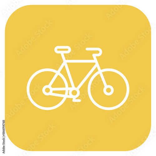Cycle icon vector image. Can be used for Retro.