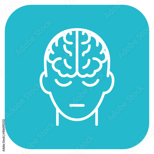 Psychology icon vector image. Can be used for Psychology.