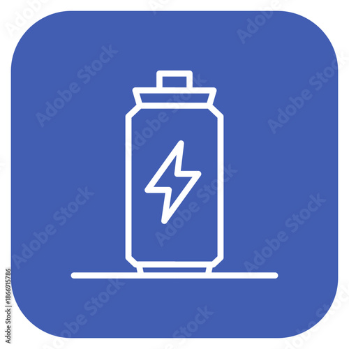 Energy Drink icon vector image. Can be used for Nutrition.