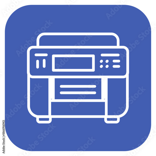 Copy Machine icon vector image. Can be used for Printing.