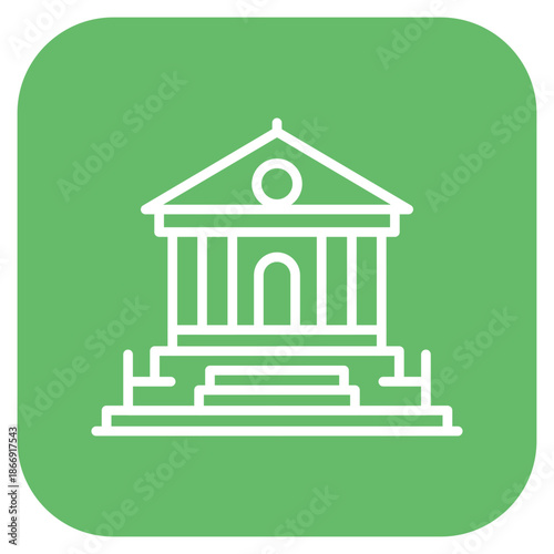 Temple icon vector image. Can be used for Carnival.