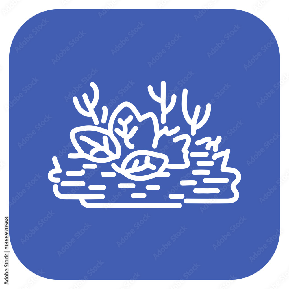 Obraz premium Forest Floor icon vector image. Can be used for Rainforest.