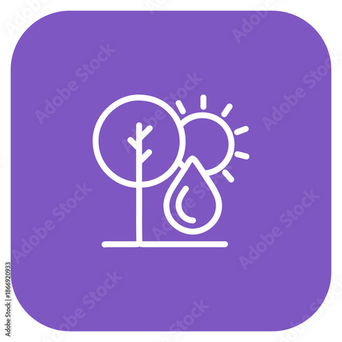 Natural Resources icon vector image. Can be used for Global Warming.