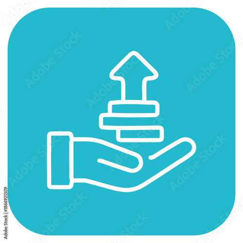 Emergency Funding icon vector image. Can be used for Crisis Mangement.