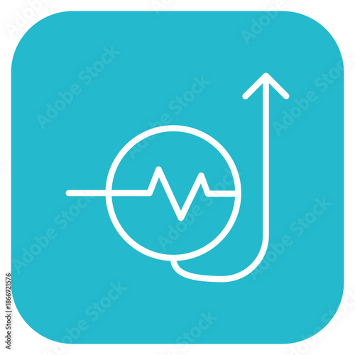 Life Support icon vector image. Can be used for Nursing.