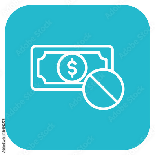 Anti-Money Laundering icon vector image. Can be used for Compliance And Regulation.