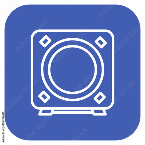 Drink Coaster icon vector image. Can be used for Bar.