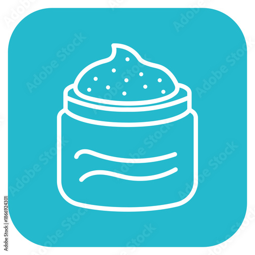 Body Scrub icon vector image. Can be used for Cosmetology.