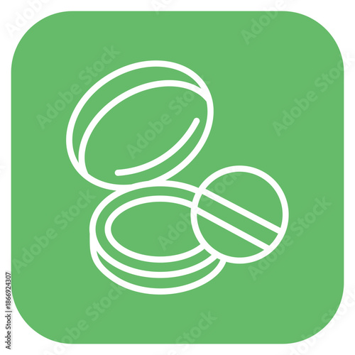 Blush icon vector image. Can be used for Cosmetology.