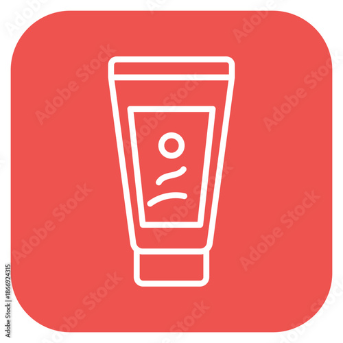Day Cream icon vector image. Can be used for Cosmetology.