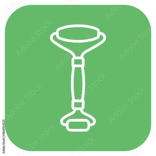 Facial Roller icon vector image. Can be used for Cosmetology.