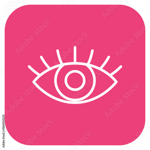 Eyelash Extension icon vector image. Can be used for Cosmetology.