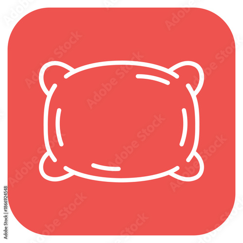 Baby Pillow icon vector image. Can be used for Maternity.