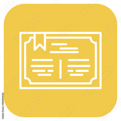 Tableau sur toile Birth Certificate icon vector image. Can be used for Maternity.