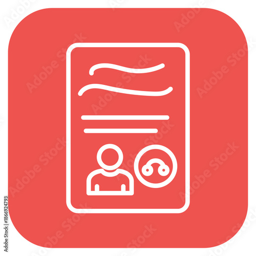 Arrest Warrant icon vector image. Can be used for Crime Investigation.