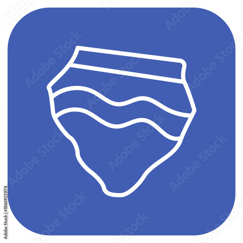 Pottery Shard icon vector image. Can be used for Archeology.