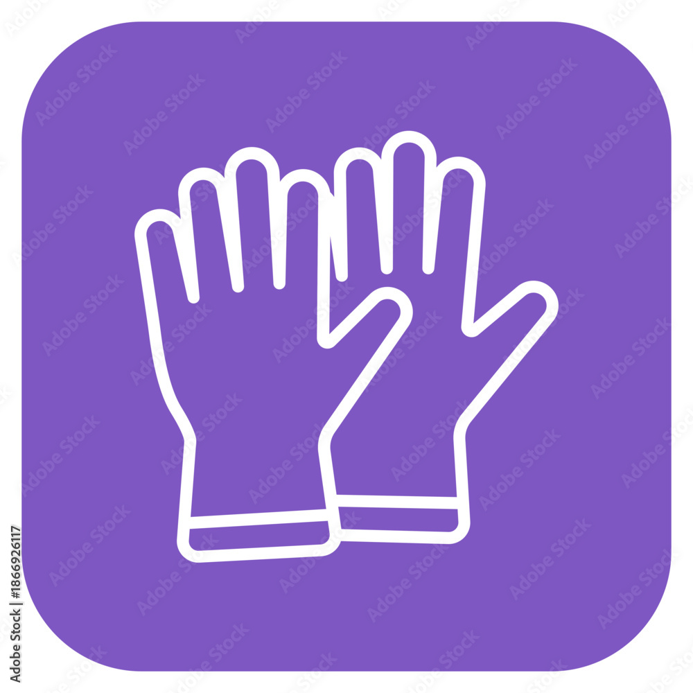 Obraz premium Gloves icon vector image. Can be used for Laundry.
