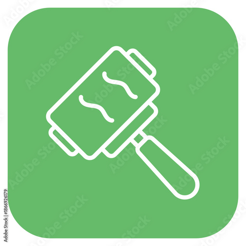Lint Roller icon vector image. Can be used for Laundry.