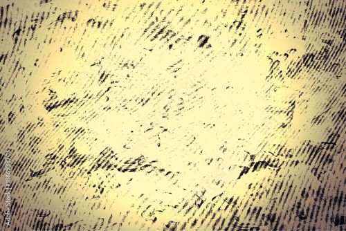 スポットライトが入るかすれたカーブ線のテクスチャ背景　ブロンズ