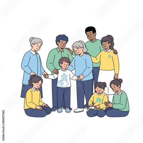 Diverse Family Bonding Moment