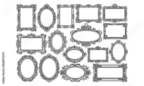 Ornate frame collection