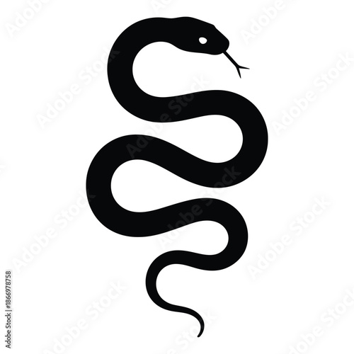 Wallpaper Mural snake vector illustration Torontodigital.ca