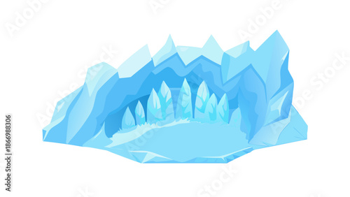 Iceberg in the ocean