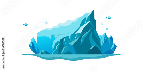 Illustration of an iceberg