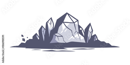 Iceberg in the ocean