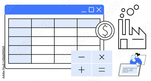 Financial data management. Spreadsheet tools supporting calculations and decision-making in business operations. Financial systems optimize productivity and accuracy. For budgeting, analytics