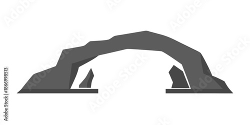 Natural arch formation