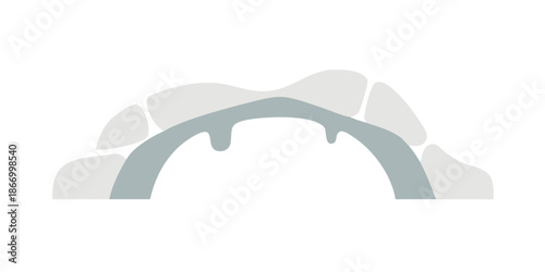 Abstract arch structure