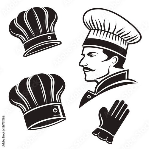 Chef's tools illustration