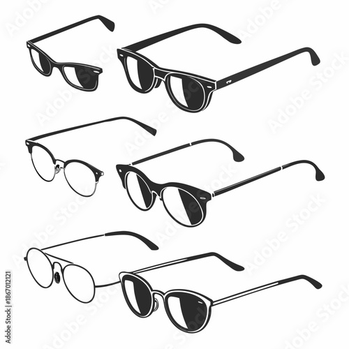 Collection of vintage sunglasses