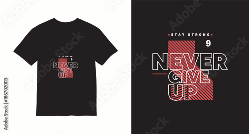 Typography vector t shirt design concept  