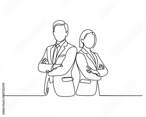 Business team collaboration with  Corporate Visuals concept 