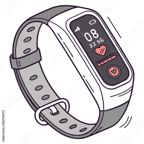 Fitness tracker smartwatch