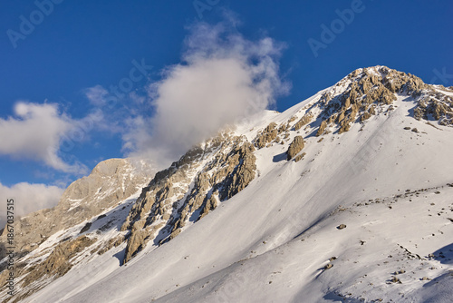 GRAN SASSO: escursione invernale nella Val Maone