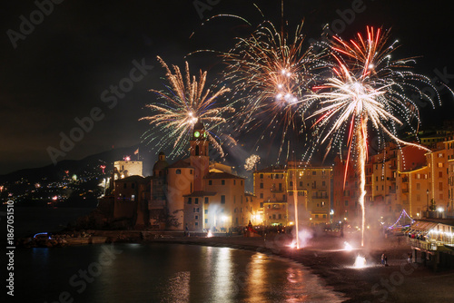 Camogli Liguria New Year's Eve 2025 December