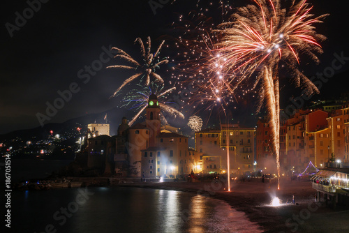 Camogli Liguria New Year's Eve 2025 December