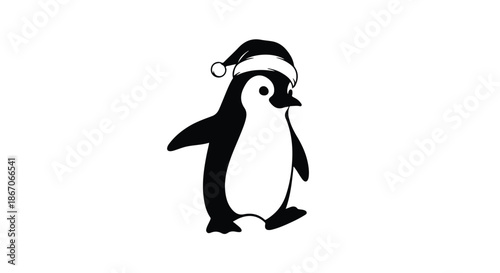 penguin on a white background