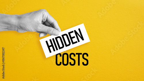 Картината върху платно Hidden Costs Analysis HCA and Shadow Accounting