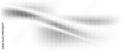 Dotted halftone gradient texture. Fading polka dot background. Repeated dots gradation pattern background. modern