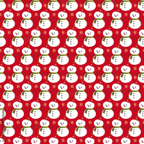 Christmas Seamless Pattern for Print