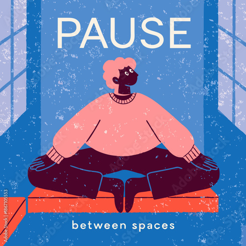 Taking a mindful pause and finding tranquility in the space between activities