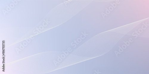 Abstract grey background with dynamic glowing wavy lines.