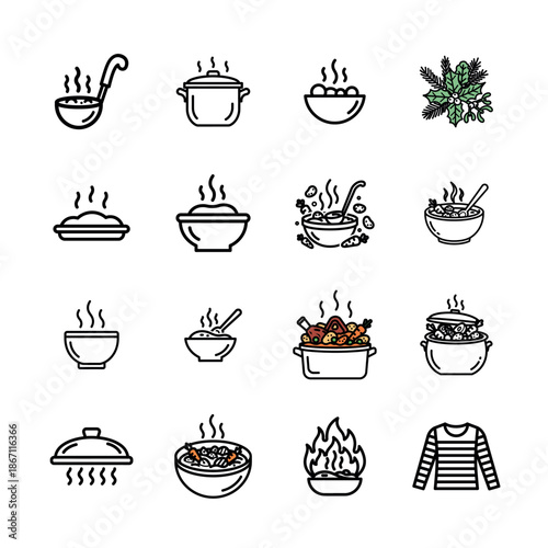 Music and Entertainment Icon Set for Media Production Audio Content and Creative Performing Arts