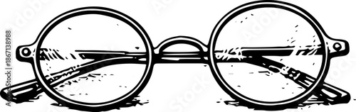 Steampunk Aviator Goggles Illustration